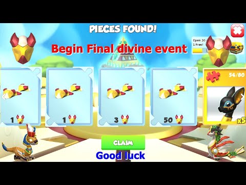 Begin Final Divine event-Dragon Mania Legends | Porcelain Cake Craze | DML