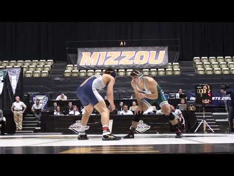 157 lbs 2015 MAC SF Ian Miller, KSU vs Brandon Zeerip, EMU