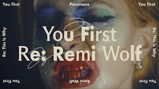 Kadr z teledysku You First (Re: Remi Wolf) tekst piosenki Paramore