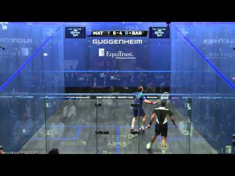 Squash: Quick Hit! EP168:  Barker v Matthew :Windy City Open 2015