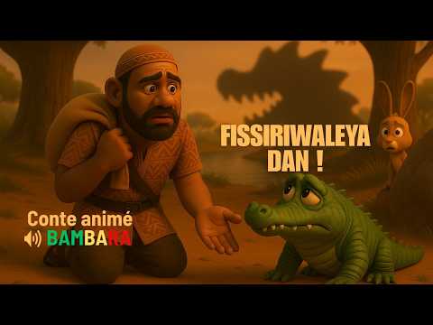 When Ingratitude Strikes – Hare, Hunter and crocodile | African animated Tale-VO subtitled (Bambara)