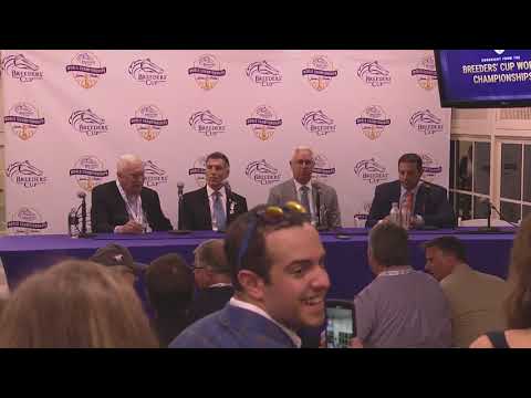 2019 Longines Breeders' Cup Classic Post Race Press Conference - Vino Rosso