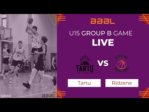 Tartu University BS/Tartu Bussikeskus 2008 vs Rīdzene 2008 | BBBL Boys U15 Finals