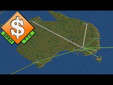 OpenTTD Whole World 11 - Crawling East