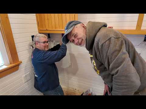 DOUG FINISHED THE ELECTRICAL in the Tiny House Build