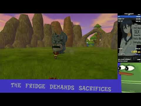 Crash Twinsanity any% HUB 1 in 1:22.80 and Warp Skip in 37.21