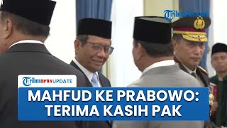 Senyum Mahfud MD seusai Dilantik Prabowo di Istana, Masuk Anggota Komisi Percepatan Reformasi Polri
