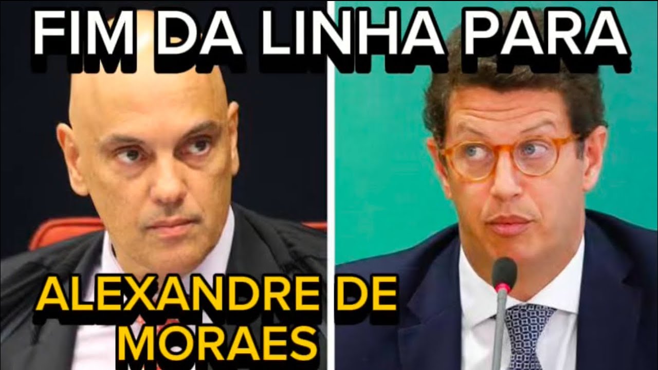RICARDO SALLES  FALOU SOBRE O FIM DE ALEXANDRE DE MORAES