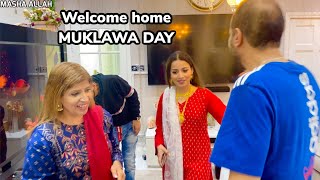 NEW BRIDE WELCOME HOME 👰‍♂️ | MUKLAWA DAY ❤️