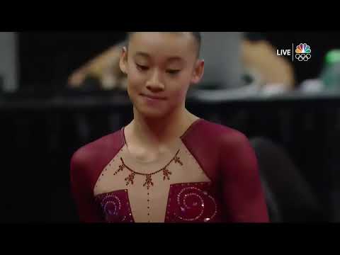 Leanne Wong. 2019 U.S. Nationals. Day 2. VT