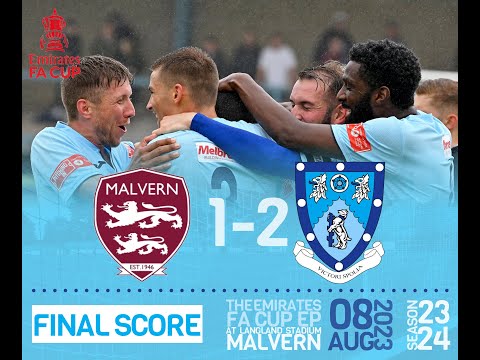 Malvern Town 1-2 Rugby Town - 08/08/23 - FA Cup Extra Preliminary Round Replay - Match Highlights