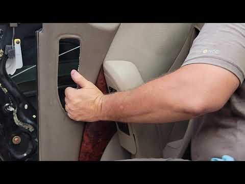 2003 Acura CL left window regulator install