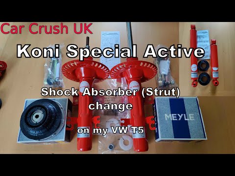 Changing the Shock Absorbers (Struts) on my VW T5.1