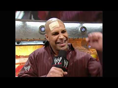 TAG TITLE 3 WAY La Resistance vs Tajiri & Rhyno vs Eugene & William Regal 2005 part 1