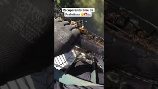 ⚠️RECUPERANDO bike da Prefeitura 🚲🧲🤔@ironfishersjc @ValdecirDominguesSJC #pesca