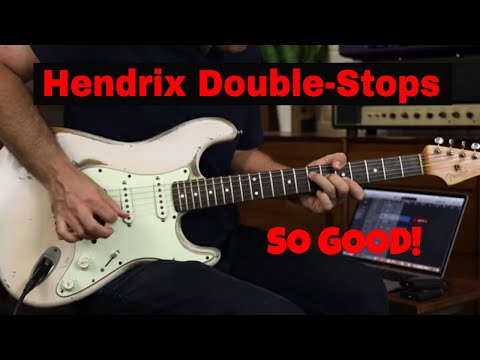 Jimi Hendrix Rhythm Lesson - Double Stops Ideas Inspired By All Along The Watchtower