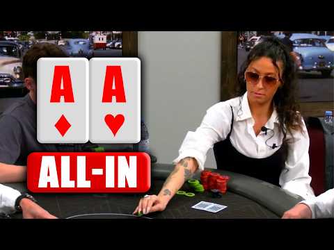 Shes' All In With Pocket Aces