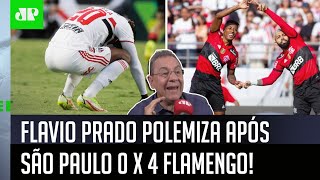 ‘Sabe qual é a única coisa em que o São Paulo parece com o Flamengo?’ Flavio polemiza após 4 a 0