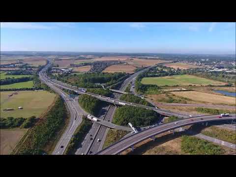 London Orbital Motorway, M25 J2