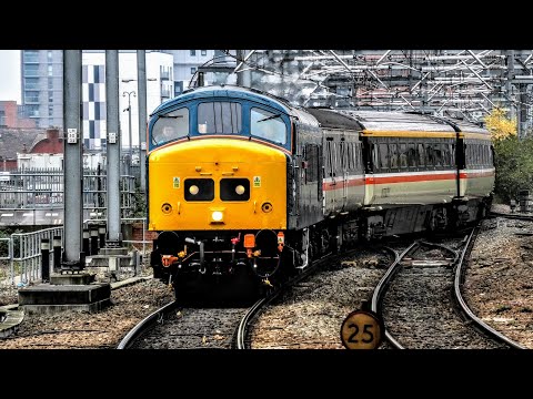 Trains at Manchester Victoria - 08/11/2024