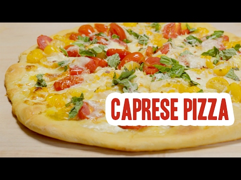 Easy Caprese Pizza