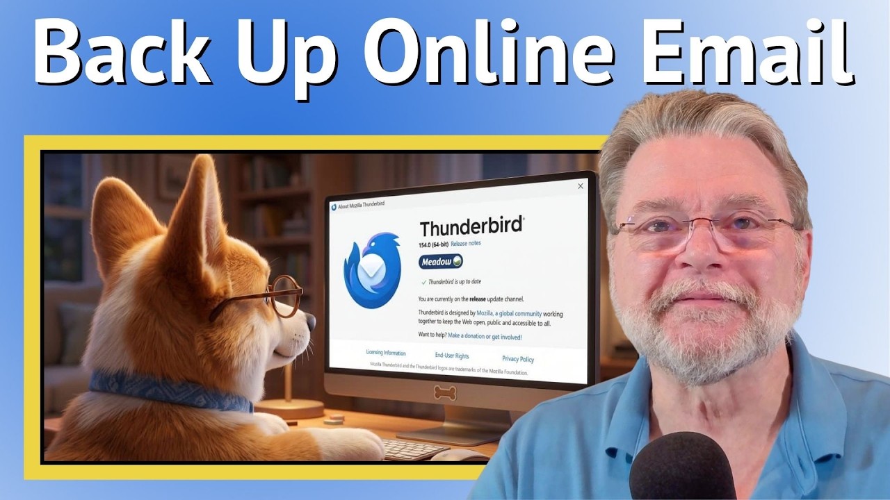 Back Up Your Email Using Thunderbird
