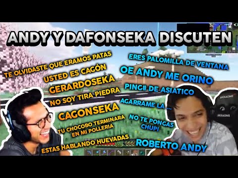 ANDYNSANE Y DAFONSEKA SE VACILAN CON APODOS EN LLAMALAND *CAGUE DE RISA*
