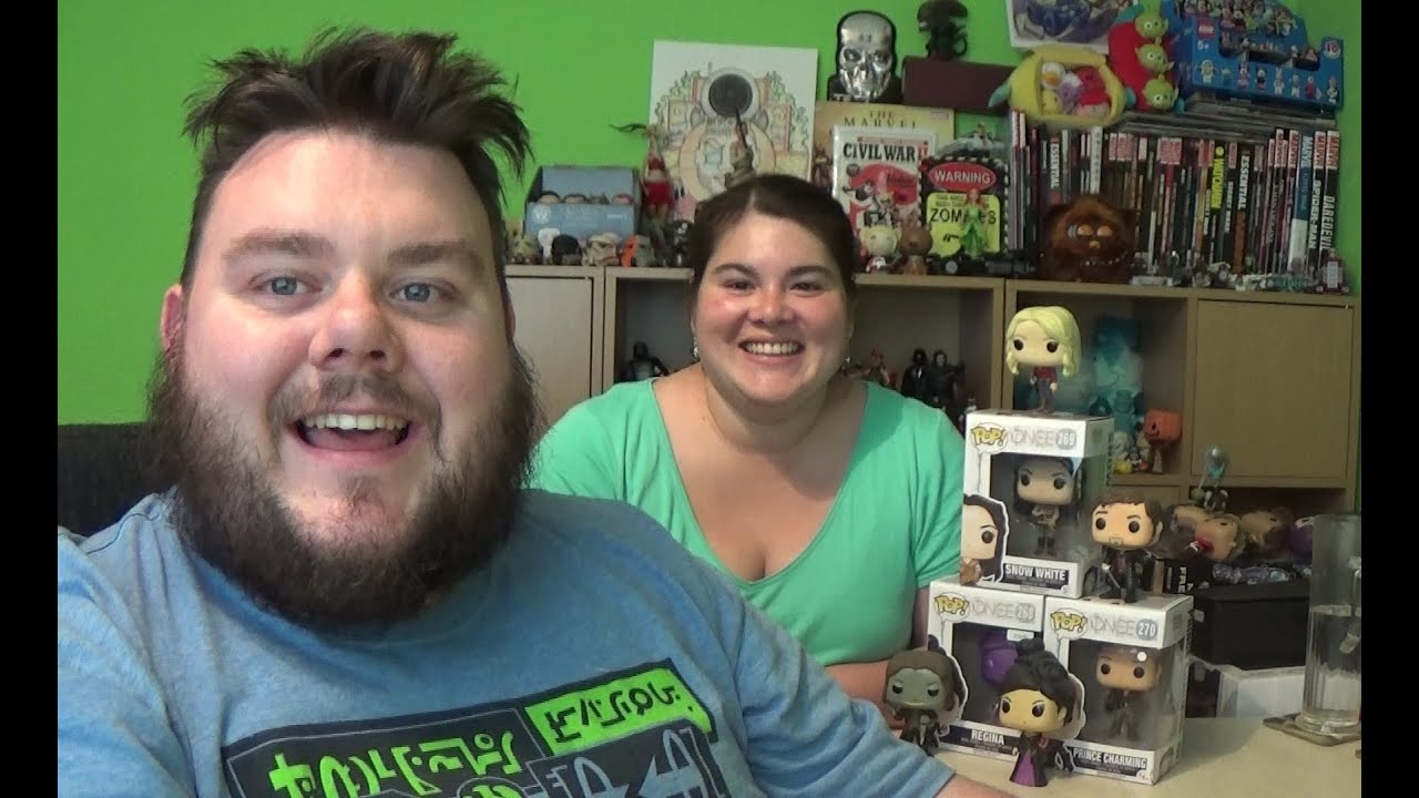 Once Upon A Time Funko Pop Vinyl Collection + Purple Metallic Regina Chaser Unboxing Review