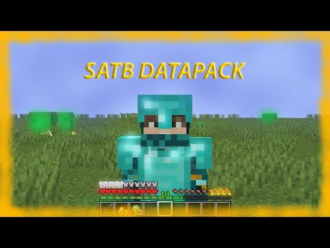 SATB (Saturation, Exhaustion and Armor Toughness) by _N0de - Minecraft Datapack Showcase