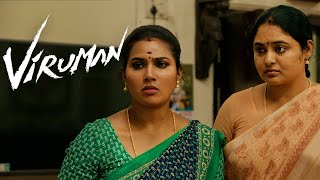 Viruman Tamil Movie | Karthi throws stones at his house | Karthi | Aditi Shankar | Soori
