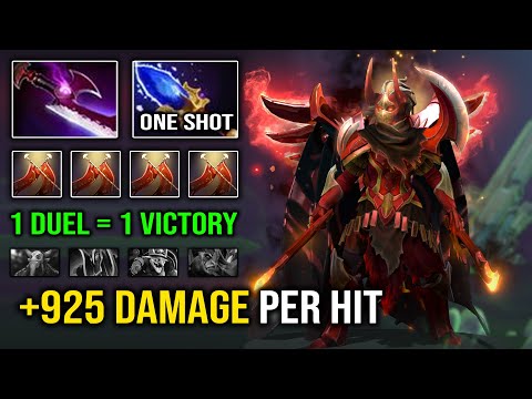 OVERPOWER MID CARRY LC +925 Damage Per Hit Brutal 1 Duel 1 Victory Fountain Farming Dota 2
