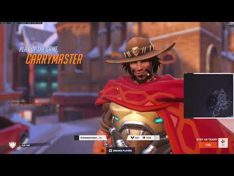 POTG! POV: THE GOD OF CASSIDY - GALE CASSIDY OVERWATCH 2 SEASON 6 GAMEPLAY TOP 500