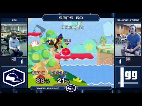 S@PS 60 Melee Singles - Hesh (Falco) vs SonofaShepherd (Puff) - Winners Semis
