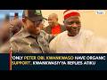 "Only Peter Obi, Kwankwaso have organic support", Kwankwasiyya replies Atiku | Daily Politics