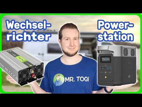 Entscheidungshilfe - Was ins Wohnmobil? WECHSELRICHTER vs. POWERSTATION! ⚡️ 230V
