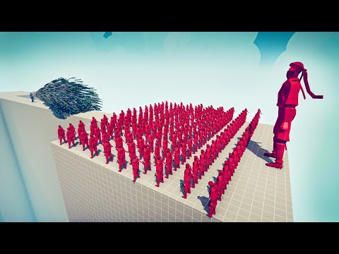 100x NINJA + GIANT vs EVERY GOD - Totally Accurate Battle Simulator TABS