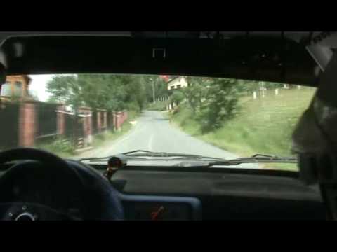 Onboard KNOPT / POCHROŃ - 45 Rajd Krakowski OS 4 Zawoja 16-17.07.2010