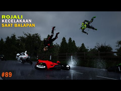 Rojali Kecelakaan Saat Balapan - Eps 89 - Film Serial Rojali