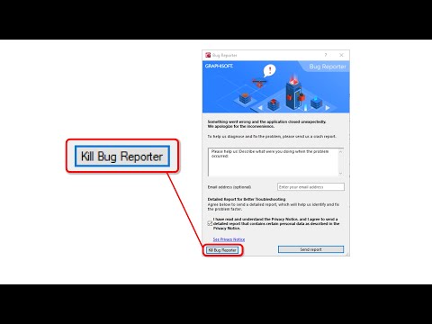 Kill #Archicad Bug Reporter | Windows Prototype