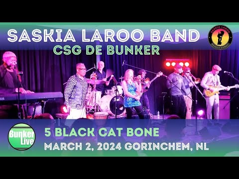 Saskia Laroo Band Live @ De Bunker March 2, 2024 Song 5 Black Cat Bone