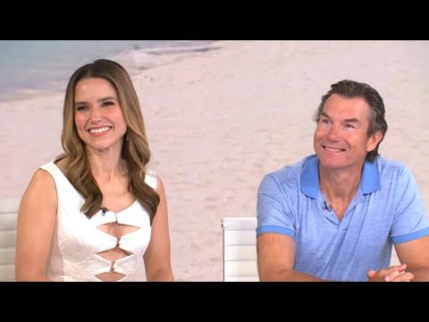Sophia Bush and Jerry O'Connell on having fun while filming their new comedy "Summer's Last Resort"