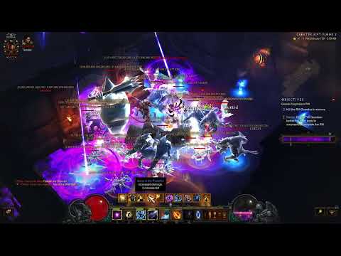 Diablo 3 - Season 28 - Wiz solo GR 150 - 3min 27sec
