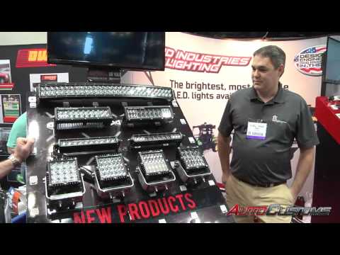 Rigid Industries Booth at the Restyling & Truck Accessories Trade Show - AutoCustoms.com