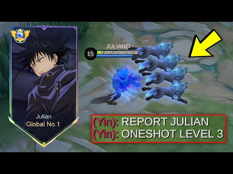 TOP 1 GLOBAL JULIAN PERFECT HYBRID DAMAGE BUILD FOR 1 SHOT 2024!! (100% Broken!) - MLBB