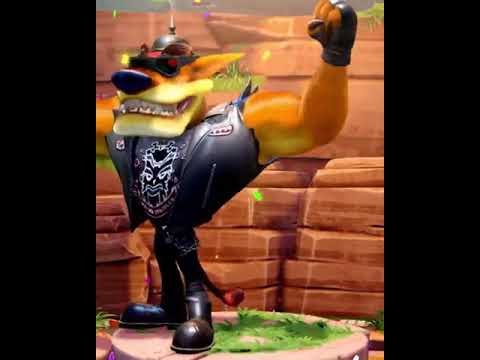 Tiny Tiger Biker (skins) - Crash Team Racing Nitro Fueled