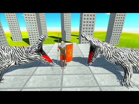 2x ZEBRA PURRUSAURUS ATTACKS EVERY UNIT