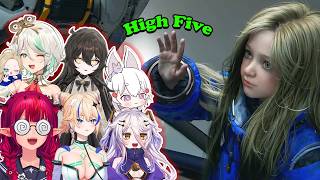 VTubers Getting Emotional After Their First High-Five With Their Daughter In Pragmata