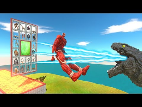 Zilla Hit Target or Portal - Animal Revolt Battle Simulator