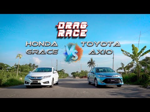 Thumbnail for Toyota Axio VS Honda Grace | Drag Race | CarDealer by Honda Grace, Toyota, WiLL, Car, Vehicle, vide