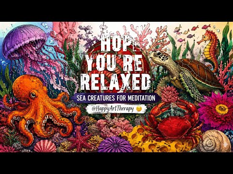 Adorable Under The Sea Creatures Coloring Pages For Mindful Adults